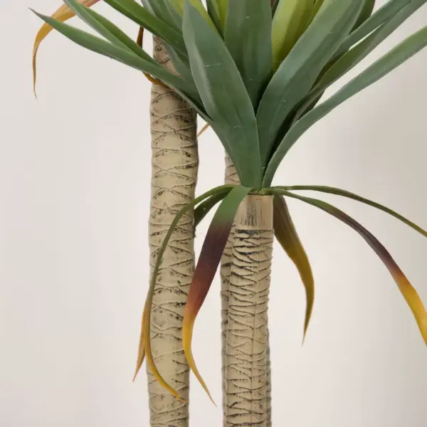 Agave Essence Faux Potted Plant - Image 2